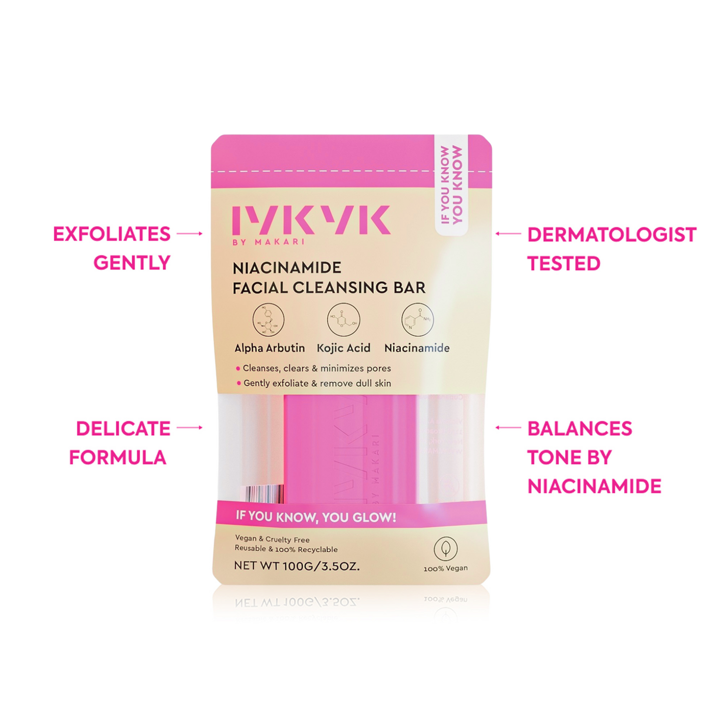 Niacinamide Facial Cleansing Bar - IYKYK - Image 4