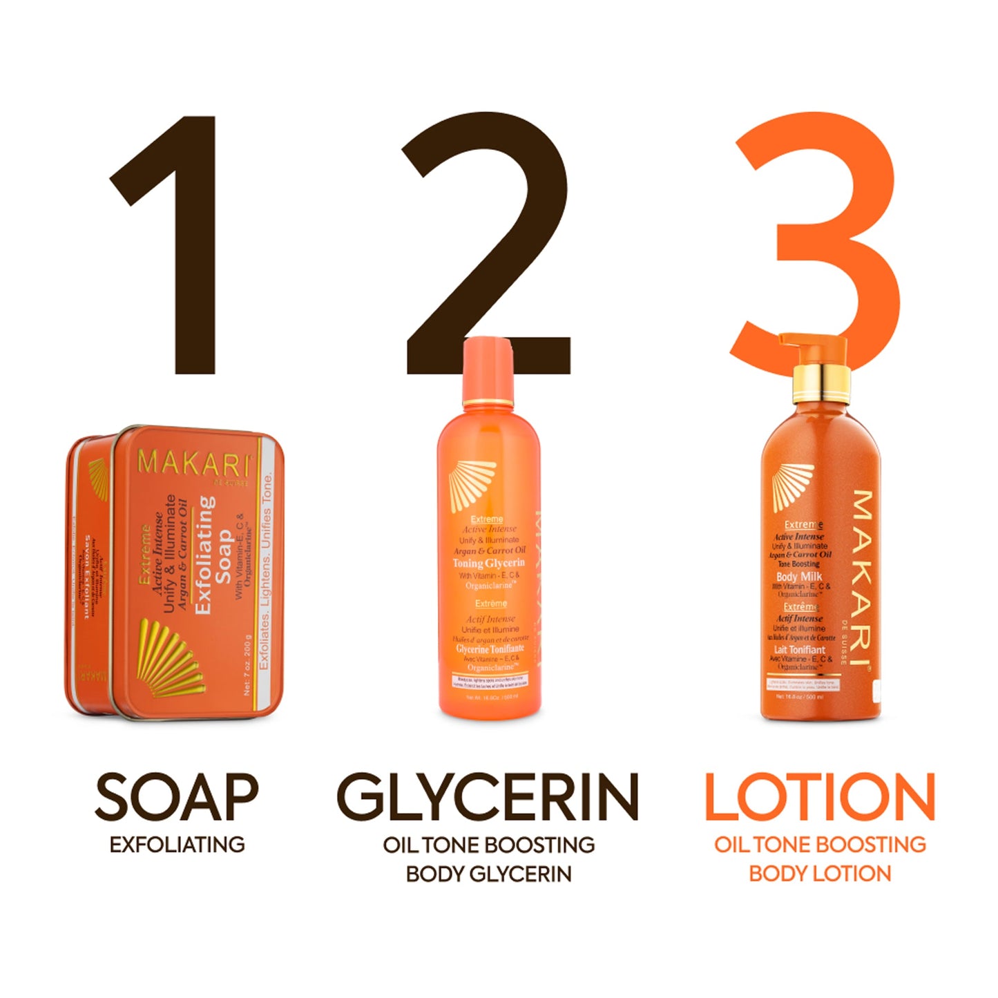 Extreme Argan & Carrot Oil Tone Boosting Body Lotion - Image 7