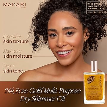 OR ROSE 24K Gold Multi Purpose Dry Oil - Image 3